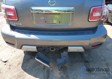 2017 Nissan Armada Sv из США, поврежденный, VIN JN8AY2NC8H9508367